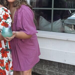 Free People Cerise Mini Dress